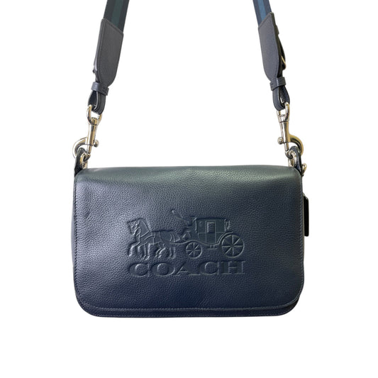 Handbag Designer By Coach In Blue, Size:Medium