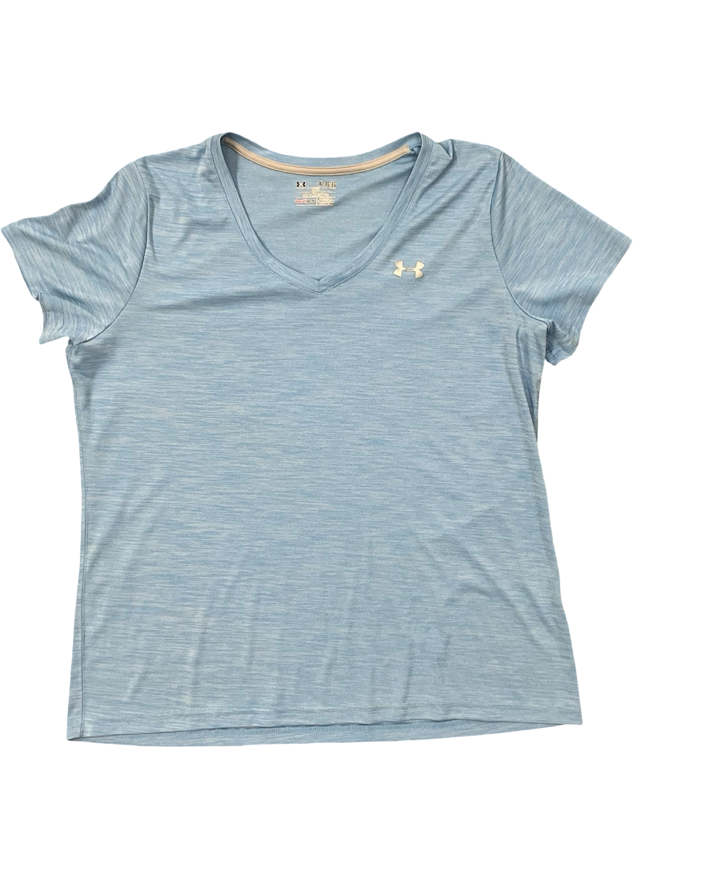 Athletic Top Ss By Under Armour In Blue, Size:Xl