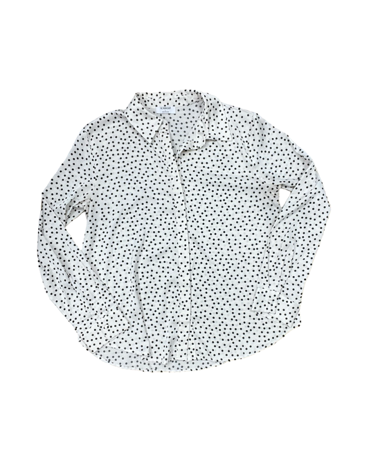Blouse Ls By The Workshop In White, Size:L