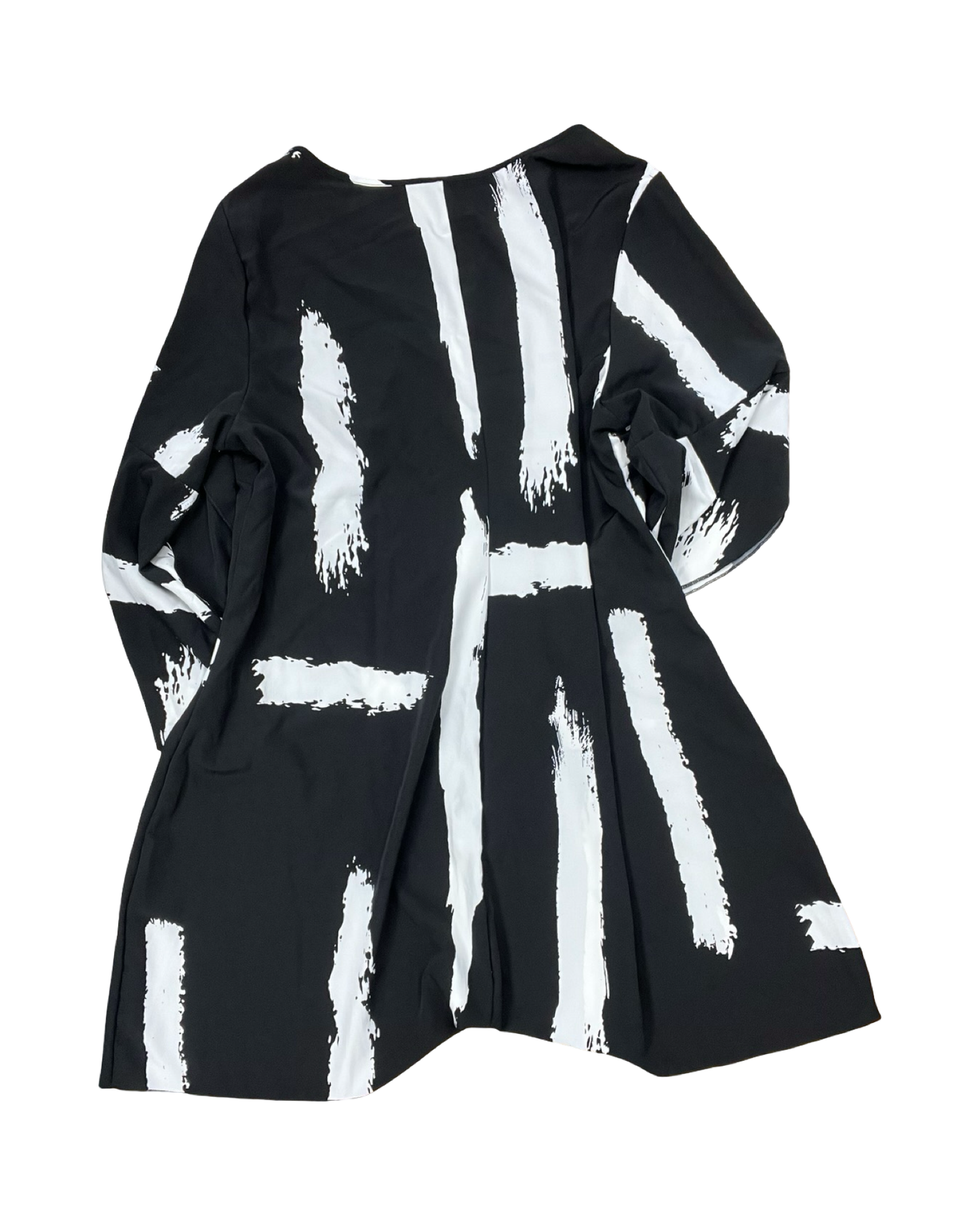 Dress Work By Shein In Black & White, Size:2X