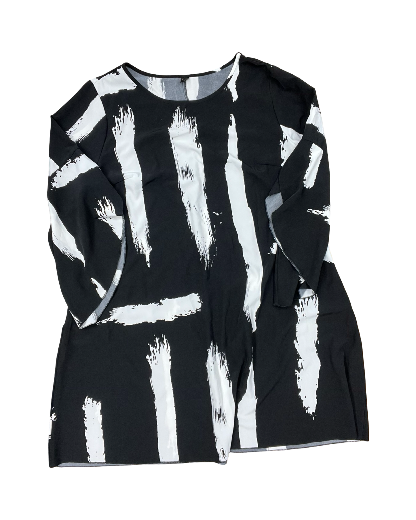 Dress Work By Shein In Black & White, Size:2X