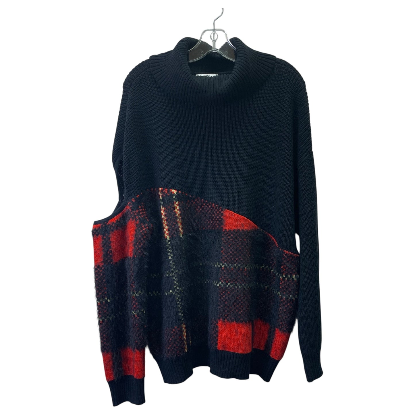Sweater By Bar Iii In Black & Red, Size:M
