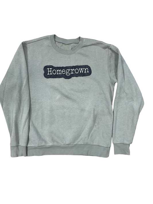 Sweatshirt Crewneck By Clothes Mentor In Green, Size:S