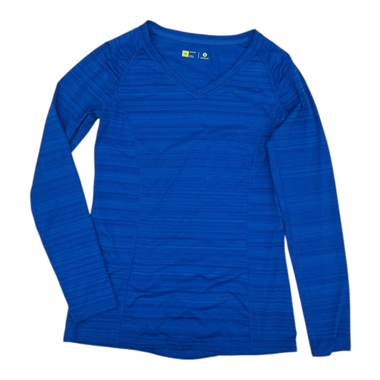 ATHLETIC TOP LS CREWNECK by XERSION In BLUE, Size: M