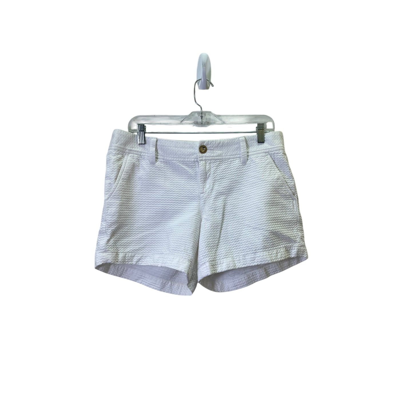 Shorts Designer By Lilly Pulitzer In White, Size:10