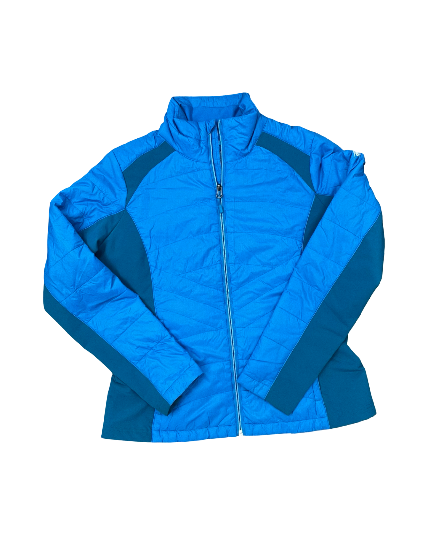 Jacket Other By Spyder In Blue & Green, Size:L