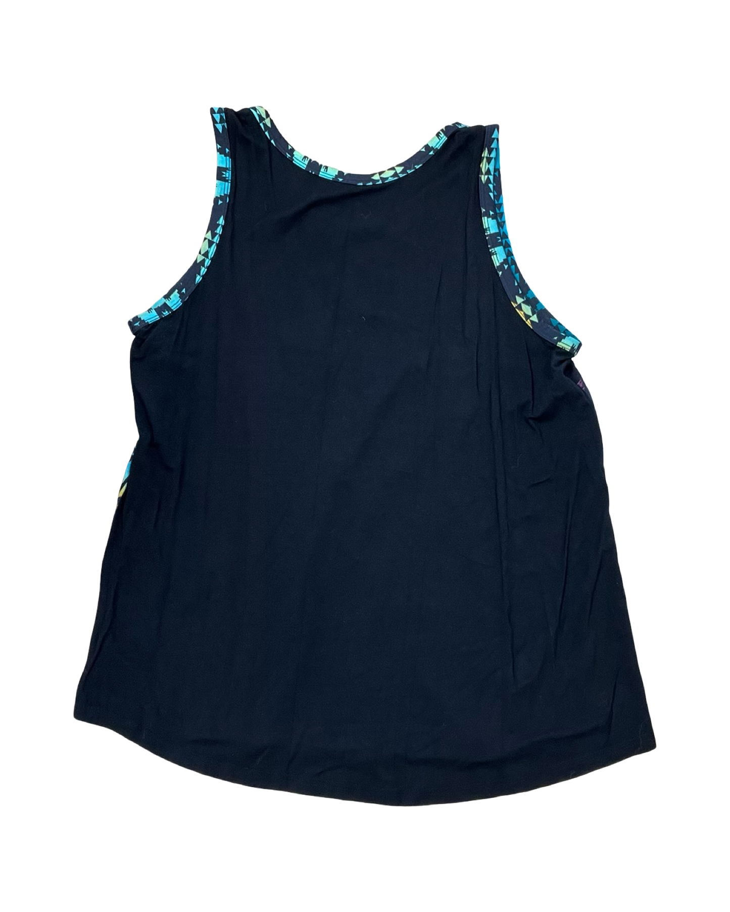 Top Sleeveless By Crazy Train In Black, Size:Xl