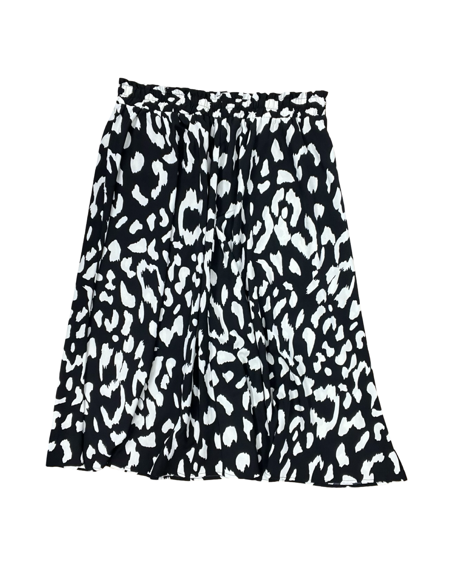 Skirt Maxi By Shein In Black & White, Size:3X