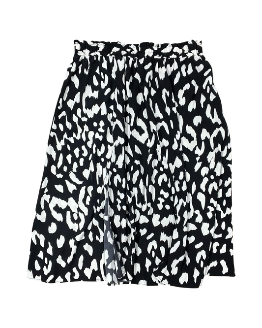 Skirt Maxi By Shein In Black & White, Size:3X