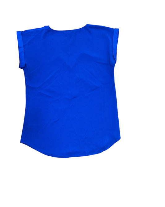 Top Sleeveless By Calvin Klein In Blue, Size:L