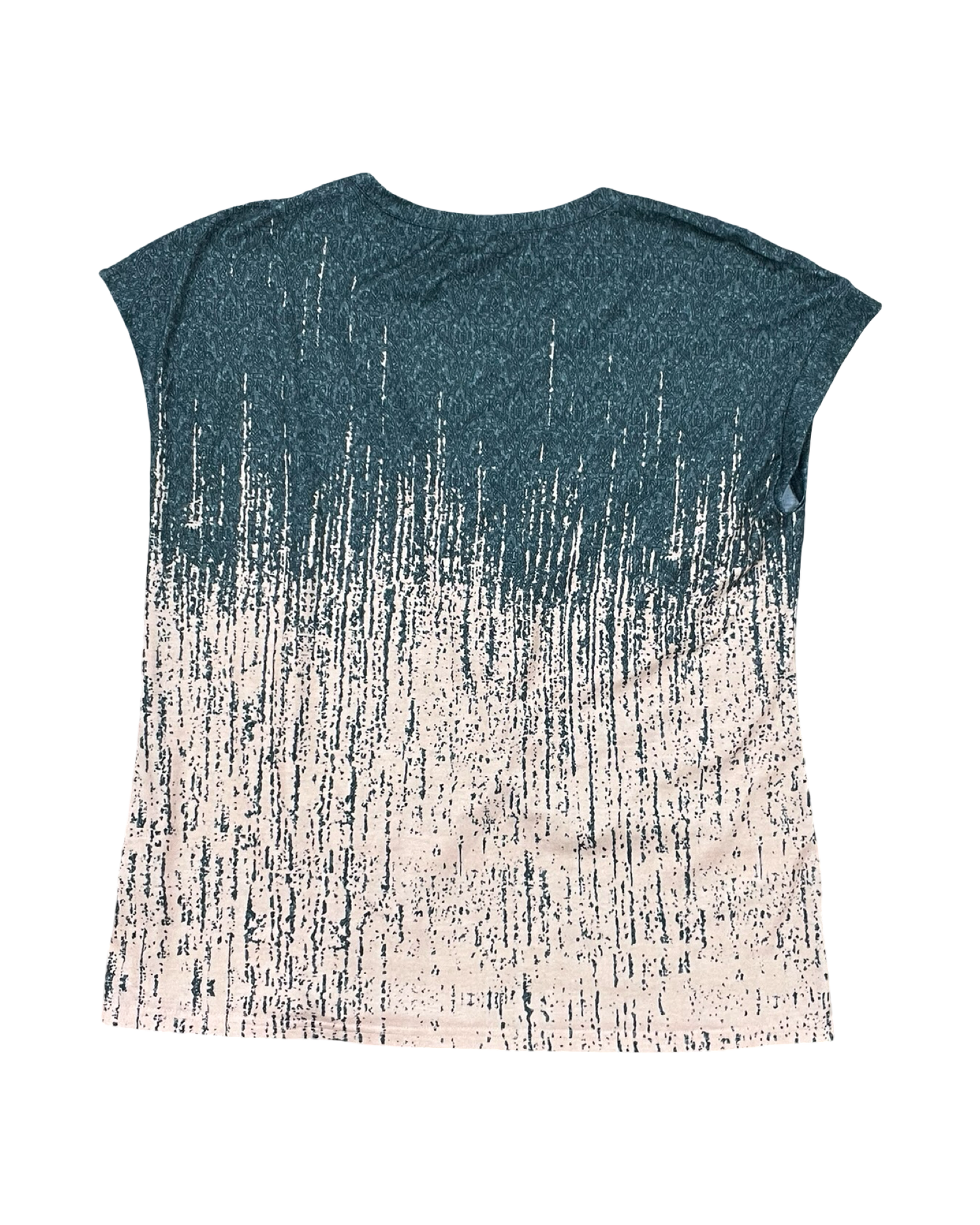 Top Sleeveless By Clothes Mentor In Green & Orange, Size:L