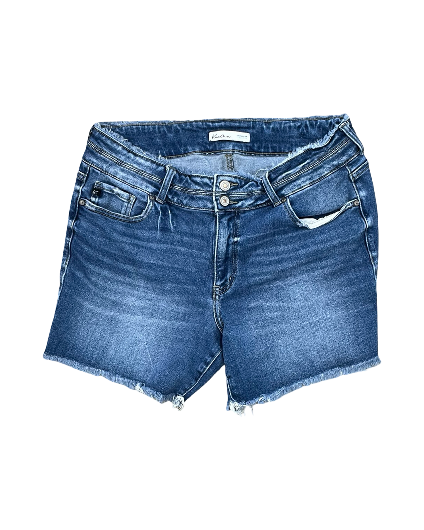 Shorts By Kancan In Blue Denim, Size:16