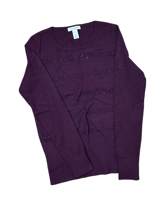 Top Ls By White House Black Market In Purple, Size:S