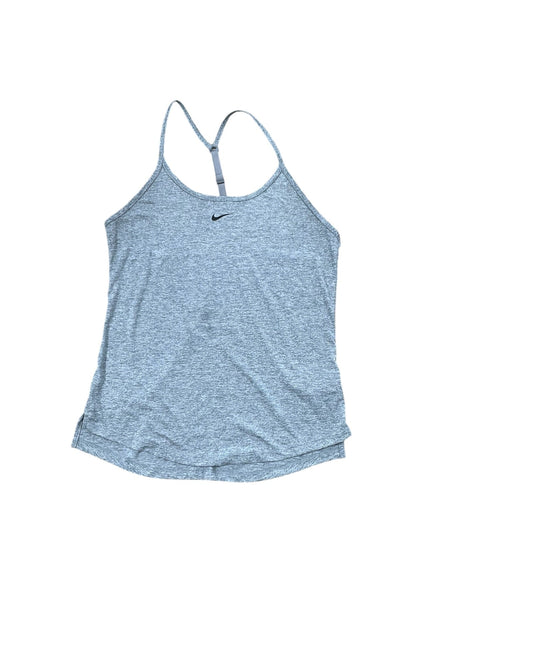 Athletic Tank Top By Nike In Grey, Size:S
