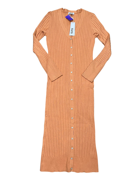 Dress Casual Maxi By 525 In Orange, Size:S