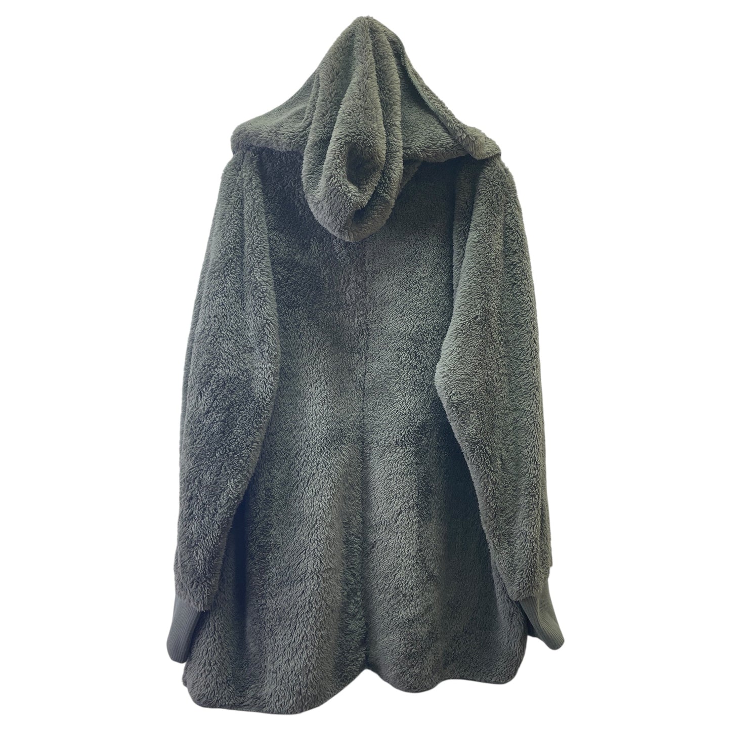 Jacket Fleece By Hem & Thread In Green, Size:0
