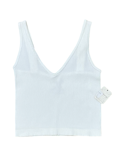Top Cami By Clothes Mentor In Cream, Size:M