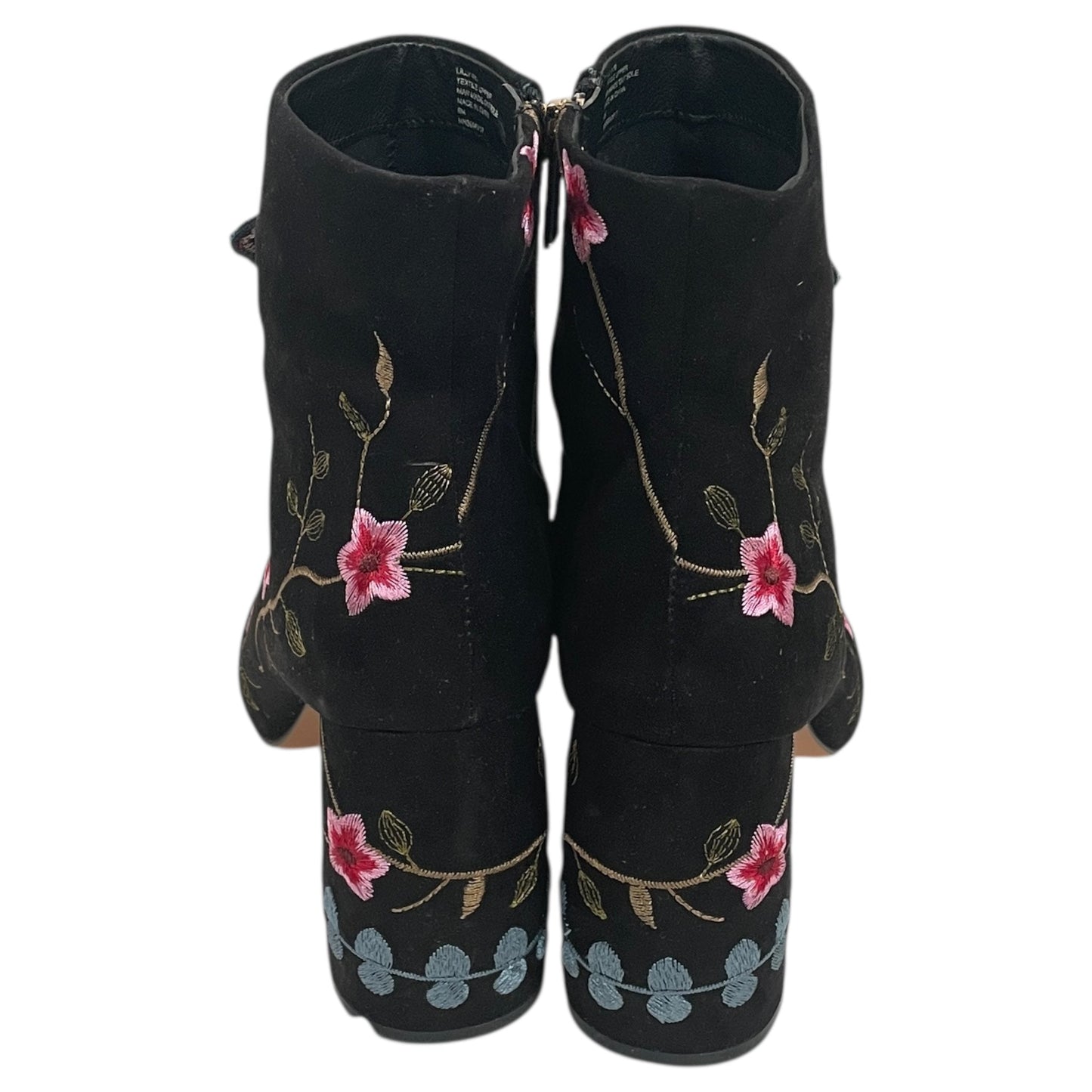 Boots Ankle Heels By Nanette Lepore In Floral Print, Size:8