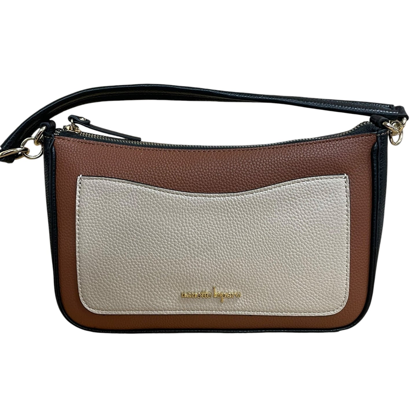 Handbag Leather By Nanette Lepore In Tan, Size:Small