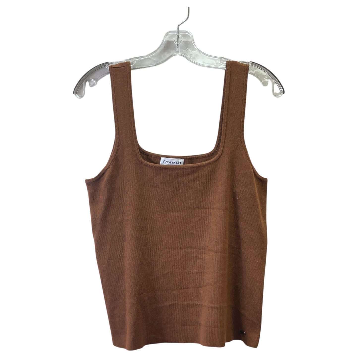 Sweater 2Pc By Calvin Klein In Brown, Size:L