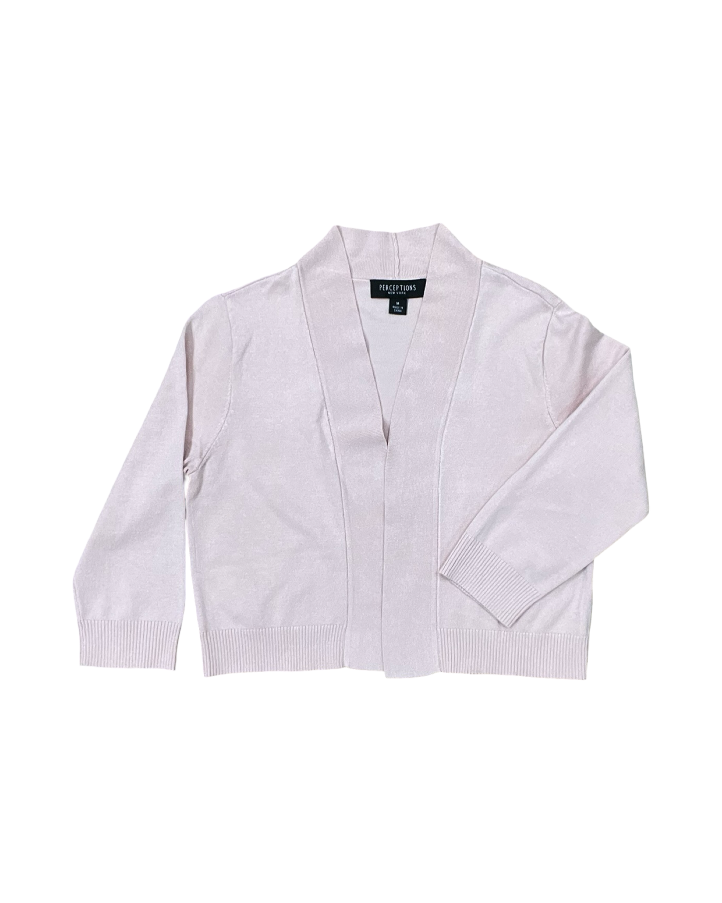 Bolero By Perceptions In Pink, Size:M