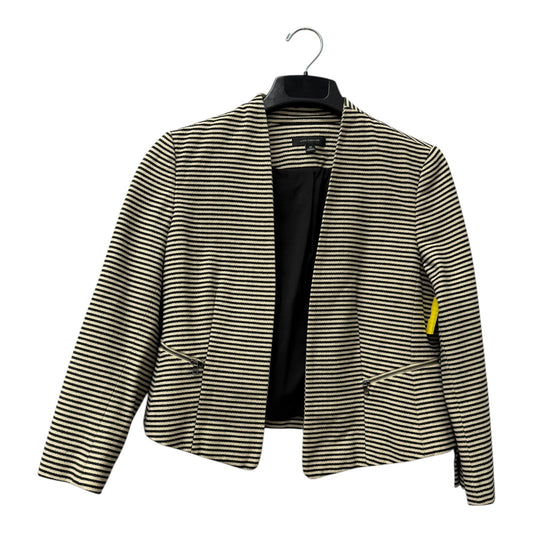 Blazer By Ann Taylor In Black & Cream, Size:M