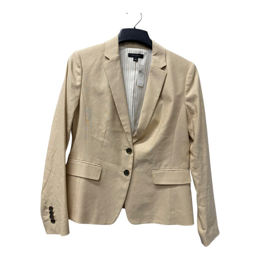 Blazer By Ann Taylor In Cream, Size:M