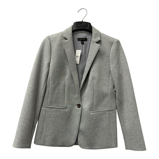 Blazer By Ann Taylor In Grey, Size:S