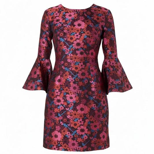 Dress Casual Midi By Trina Turk In Floral Print, Size: 12