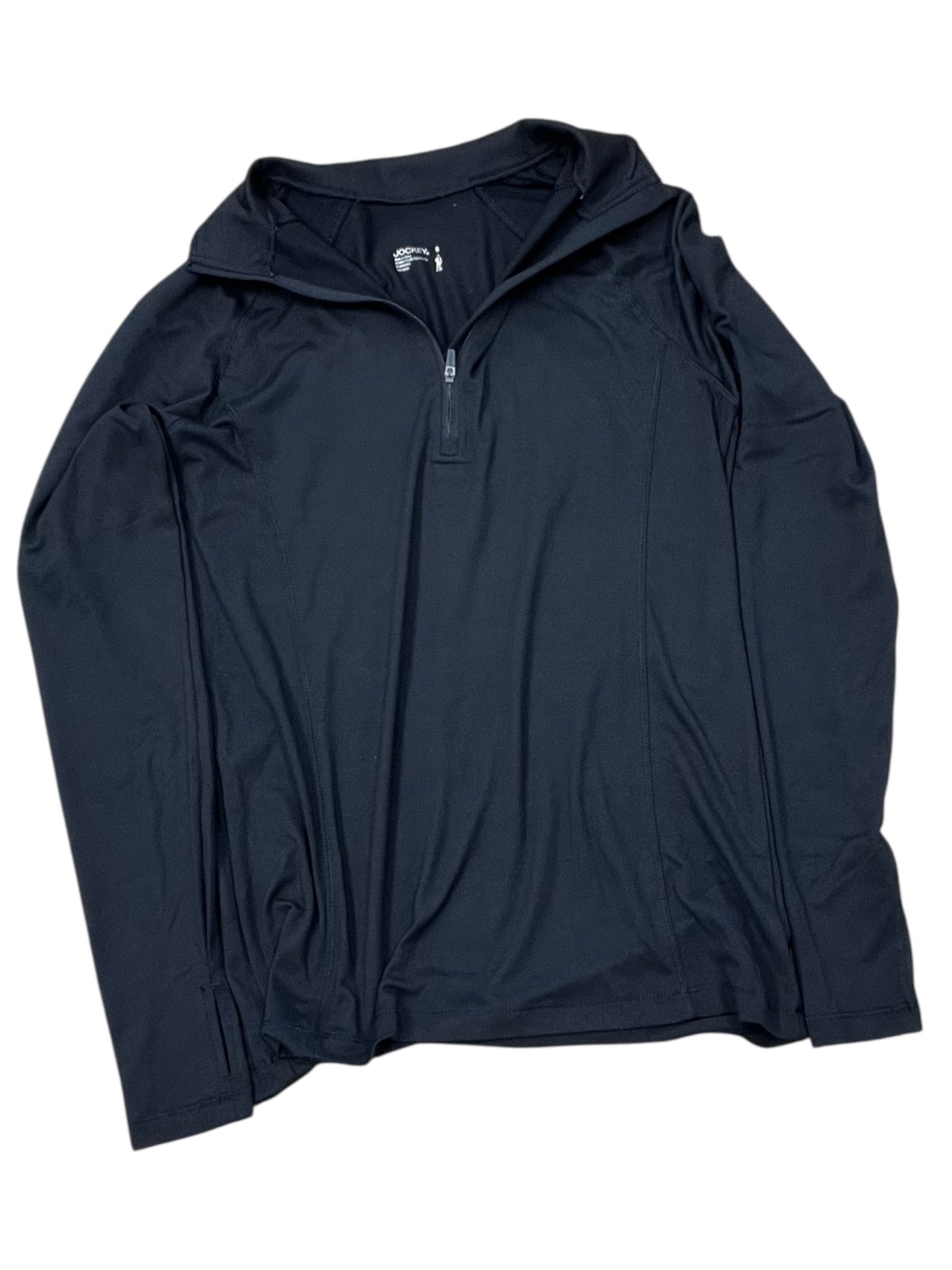 Top Ls By Jockey In Black, Size:S