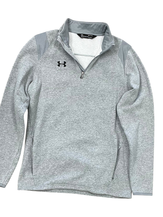 Sweatshirt Collar By Under Armour In Grey, Size:S