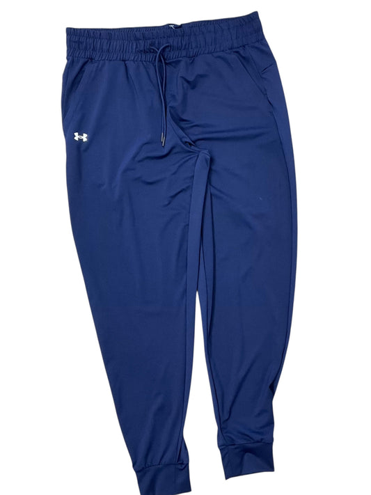 Athletic Pants By Under Armour In Navy, Size:M