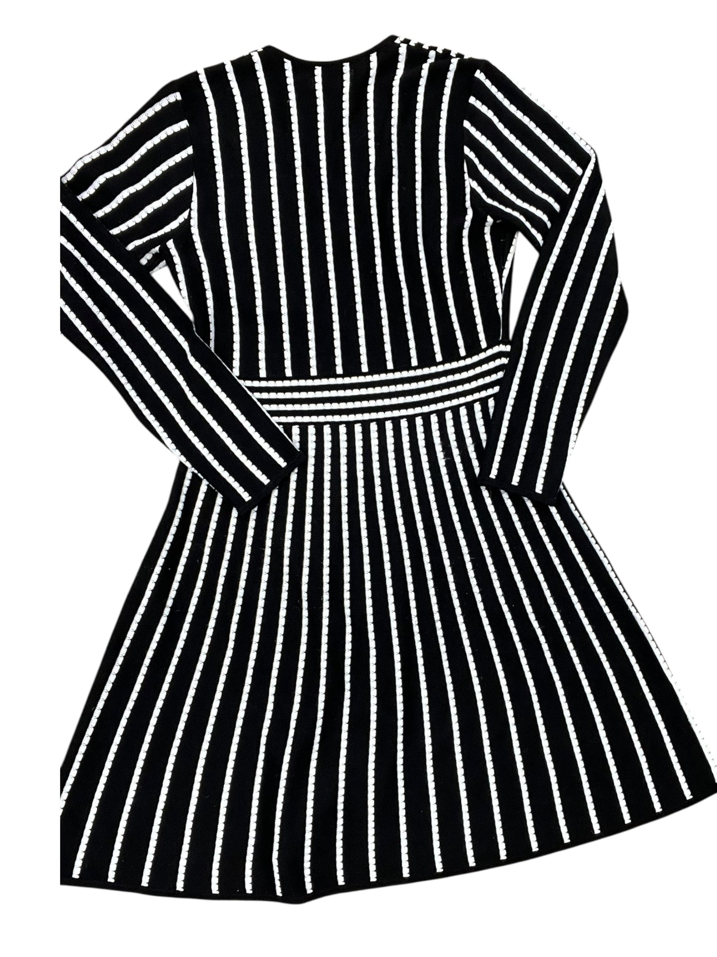 Dress Work By Calvin Klein In Black & White, Size:S