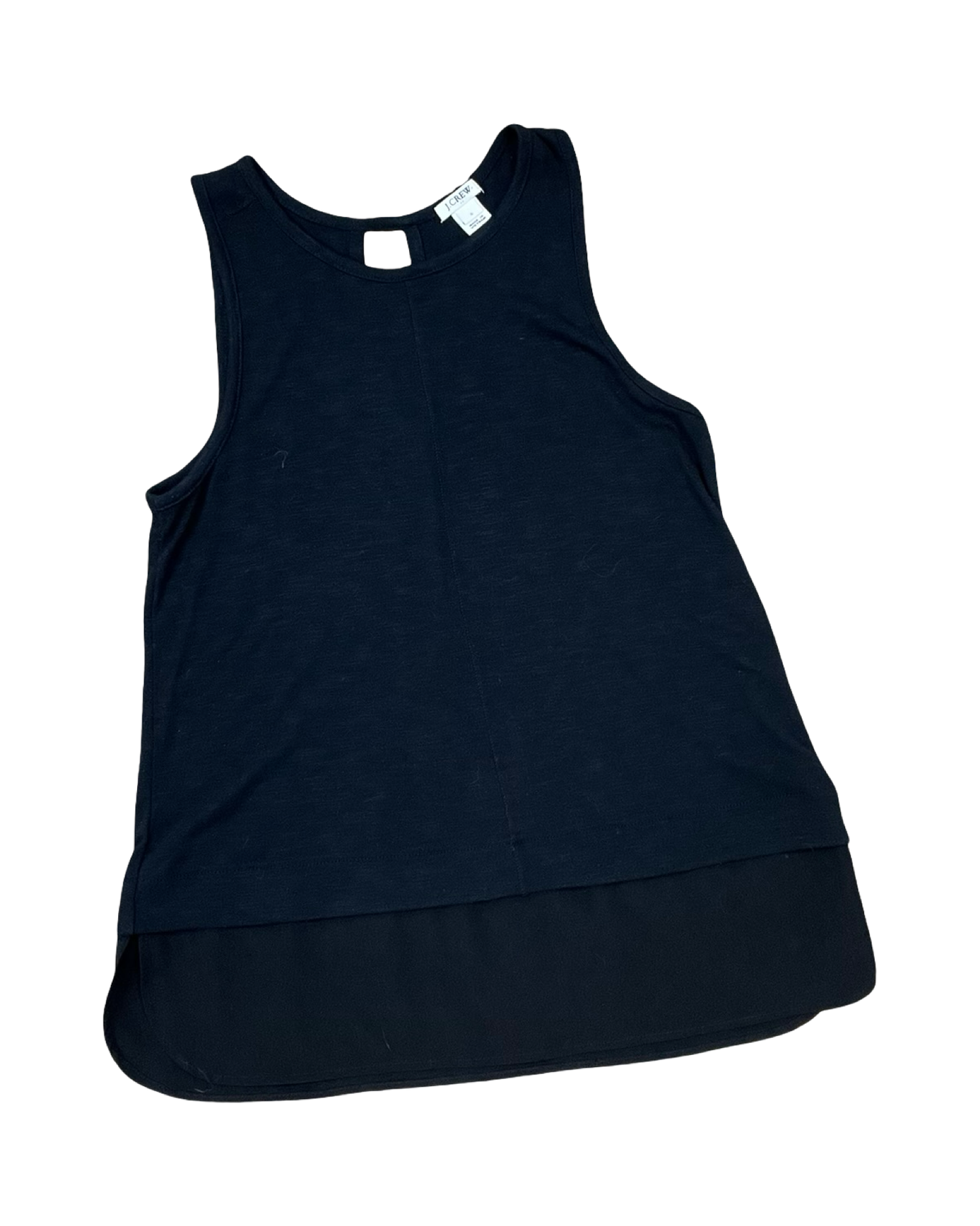 Tank Top By J. Crew In Black, Size:S