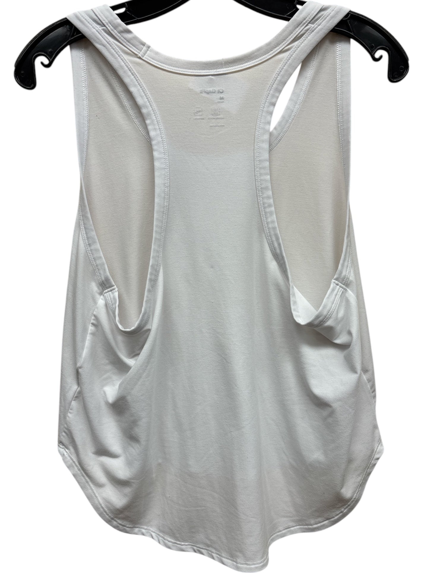 Athletic Tank Top By Gapfit In White, Size: M