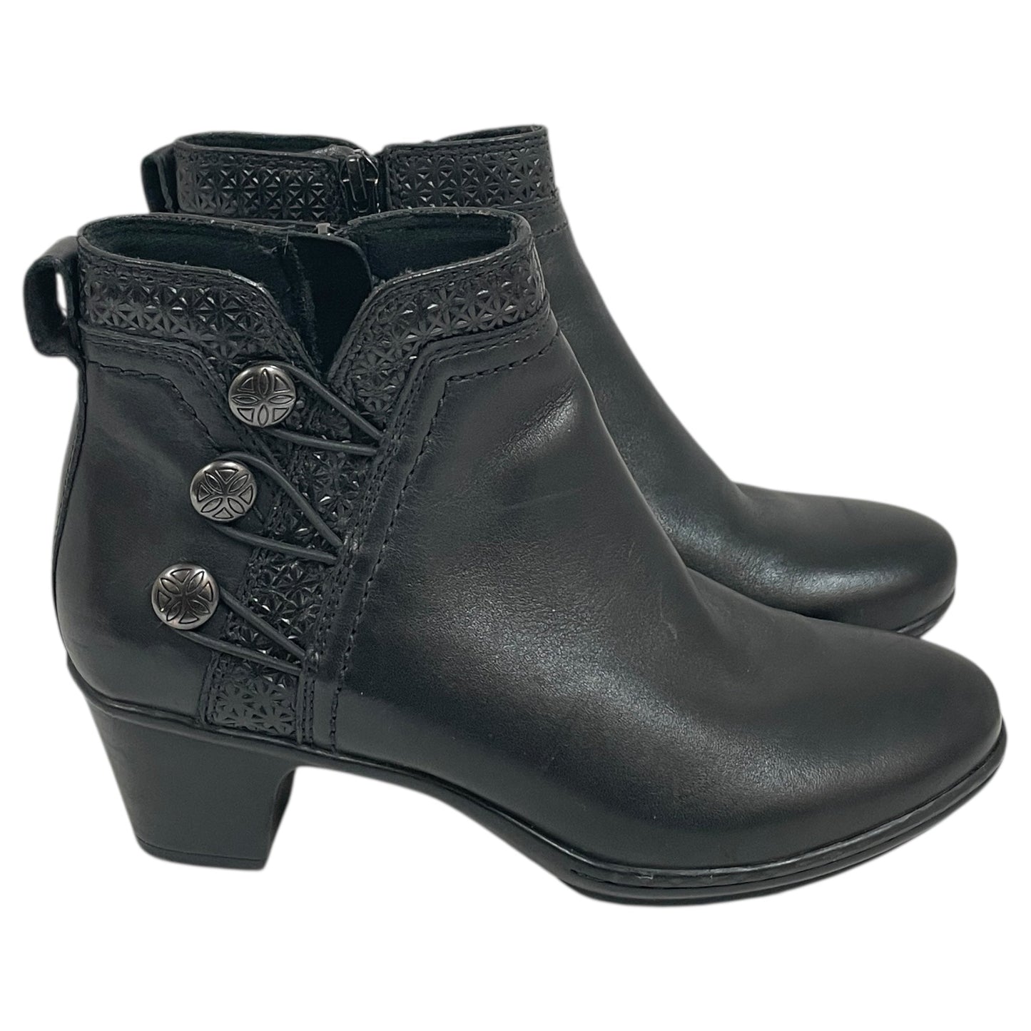 Boots Ankle Heels By Rockport In Black, Size:5