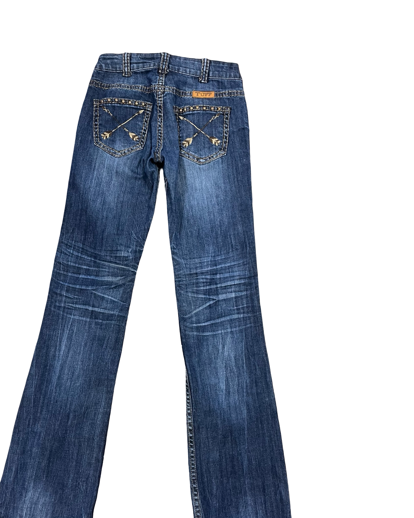 Jeans Straight By Clothes Mentor In Blue Denim, Size:4