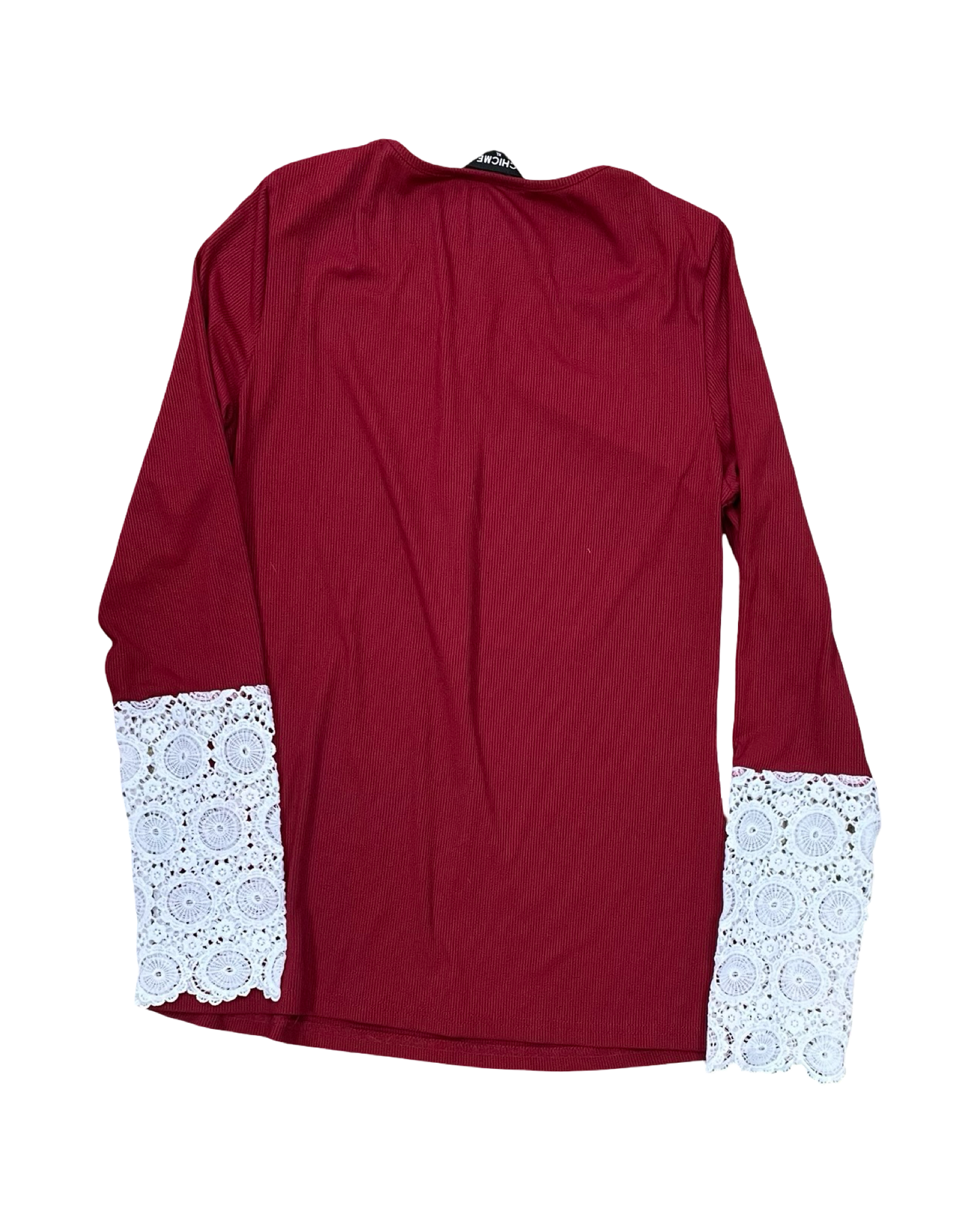 Top Ls By Chicme In Red, Size:Xl