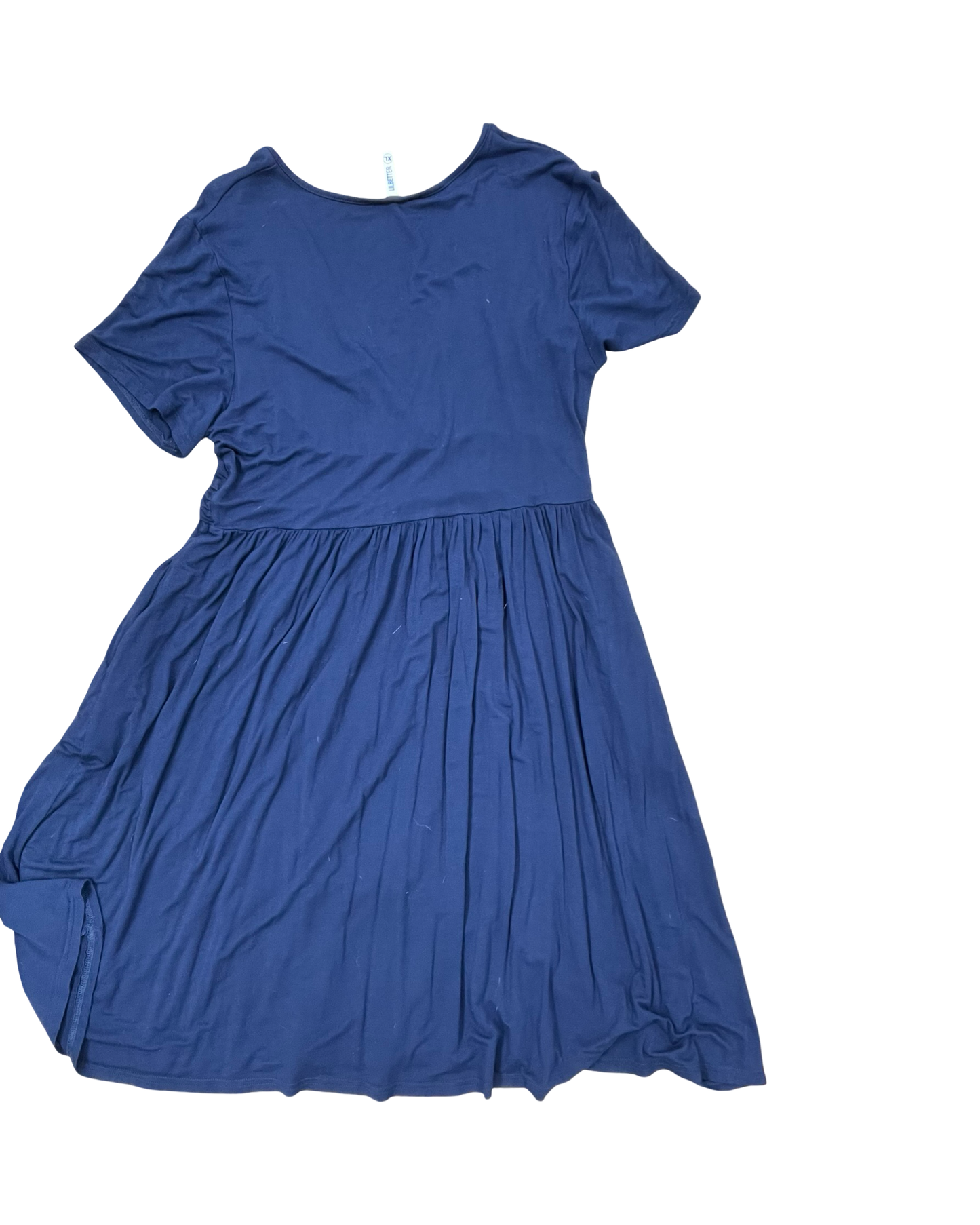 Dress Casual Midi By Clothes Mentor In Navy, Size:Xl