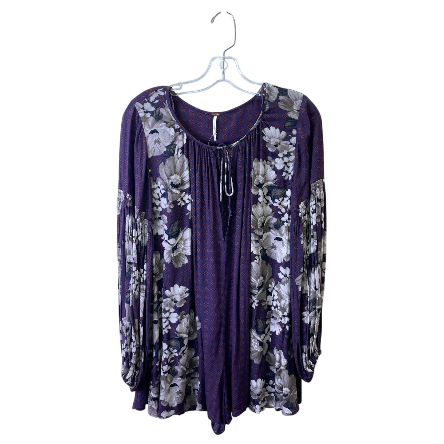 Top Ls By Free People In Purple & Red, Size:Xs