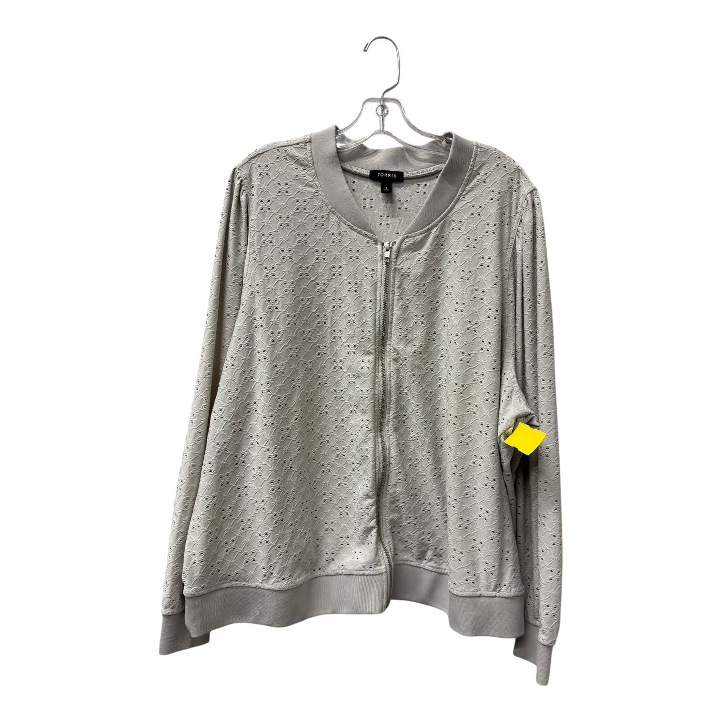 Cardigan By Torrid In Grey, Size:4X