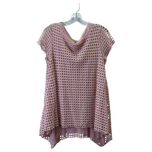 Top Sleeveless By Pete In Pink, Size:L