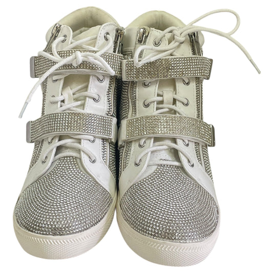 Shoes Sneakers By Inc In Silver, Size:9