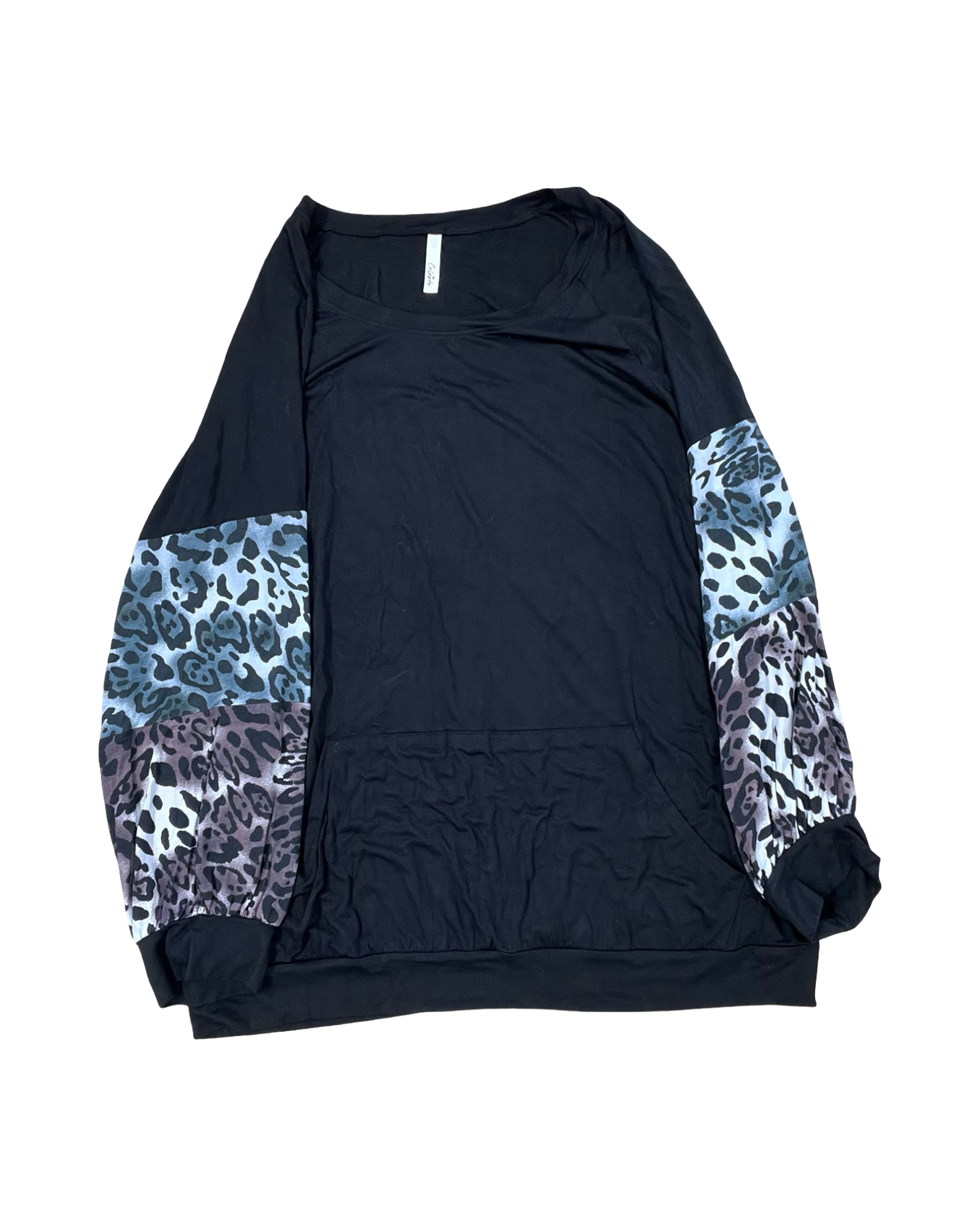 Top Ls By Celeste In Black, Size:3X