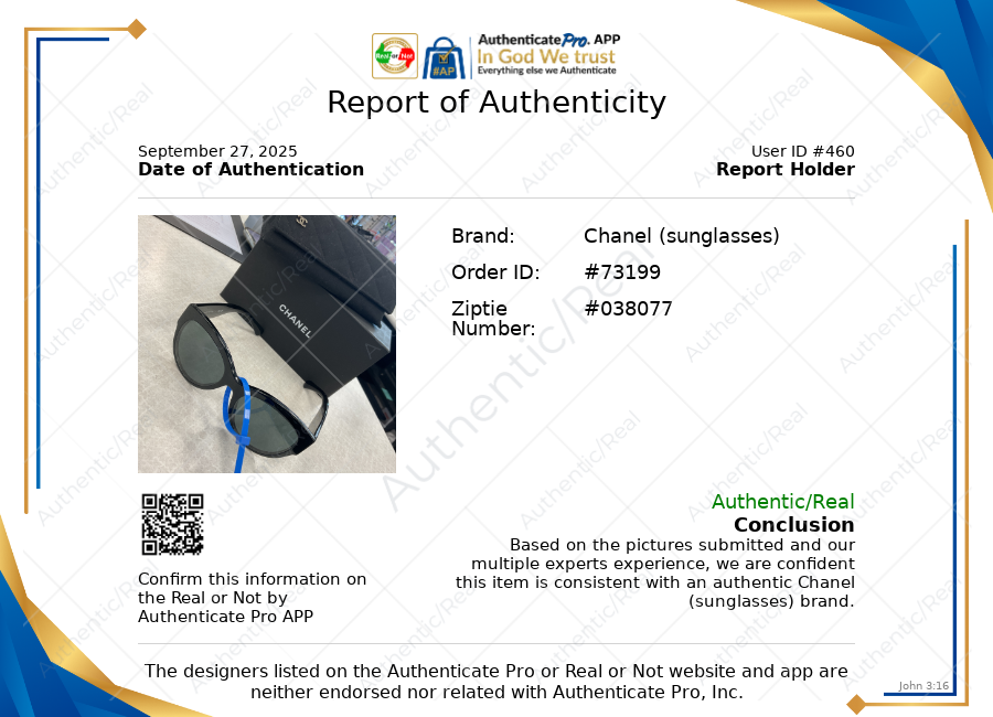 Sunglasses Designer By Chanel