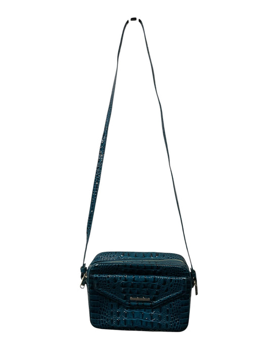 Handbag Designer By Brahmin In Teal, Size:Small