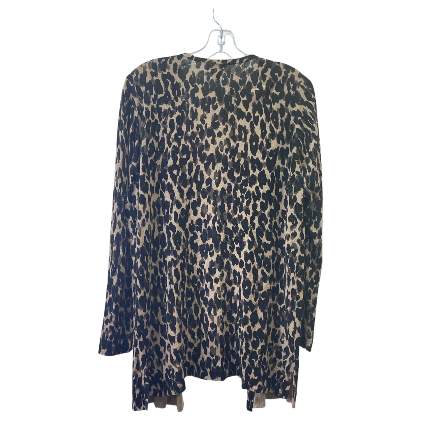 Cardigan By Halogen In Animal Print, Size:M