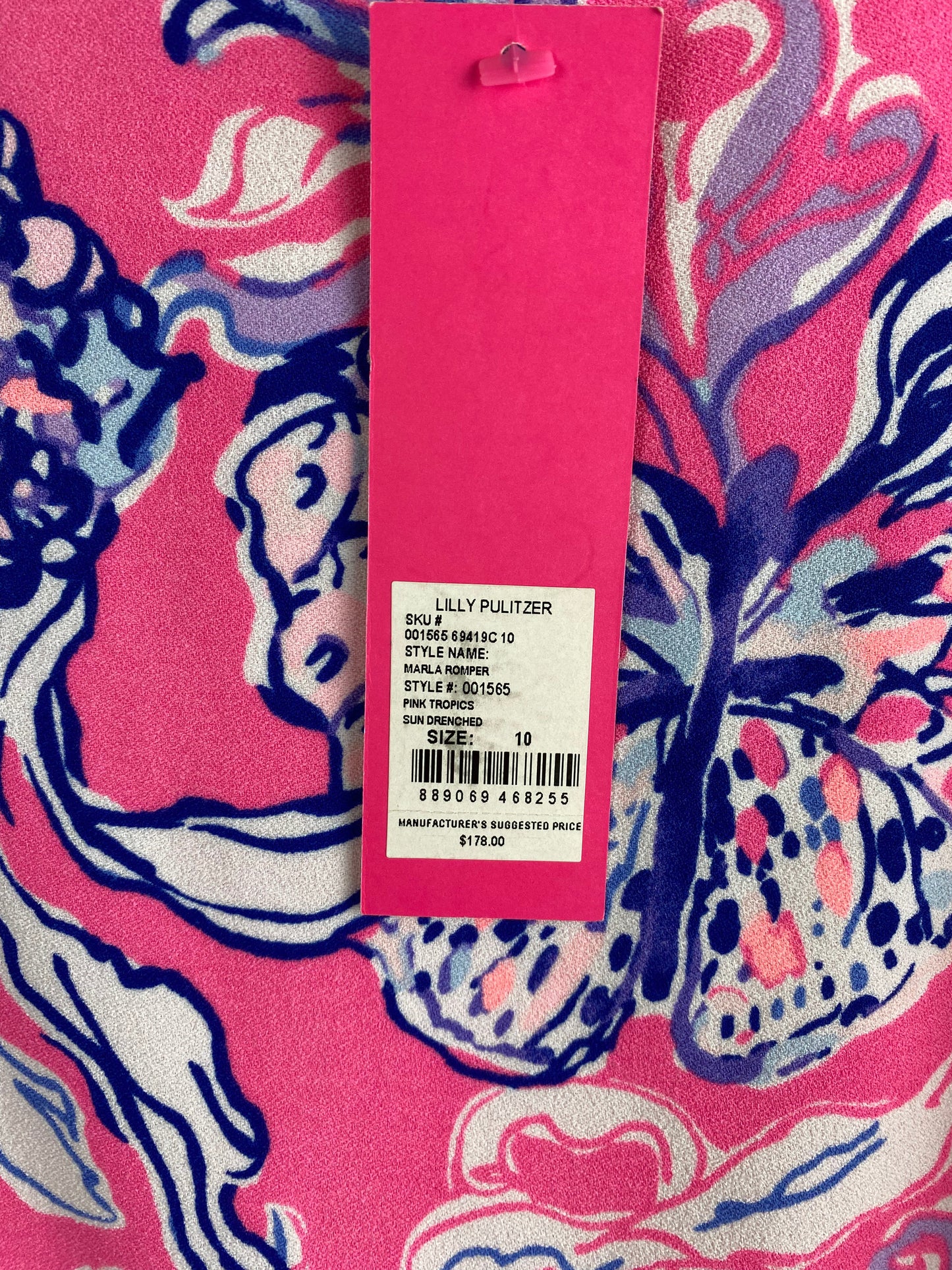 Dress Designer By Lilly Pulitzer In Pink, Size: 10