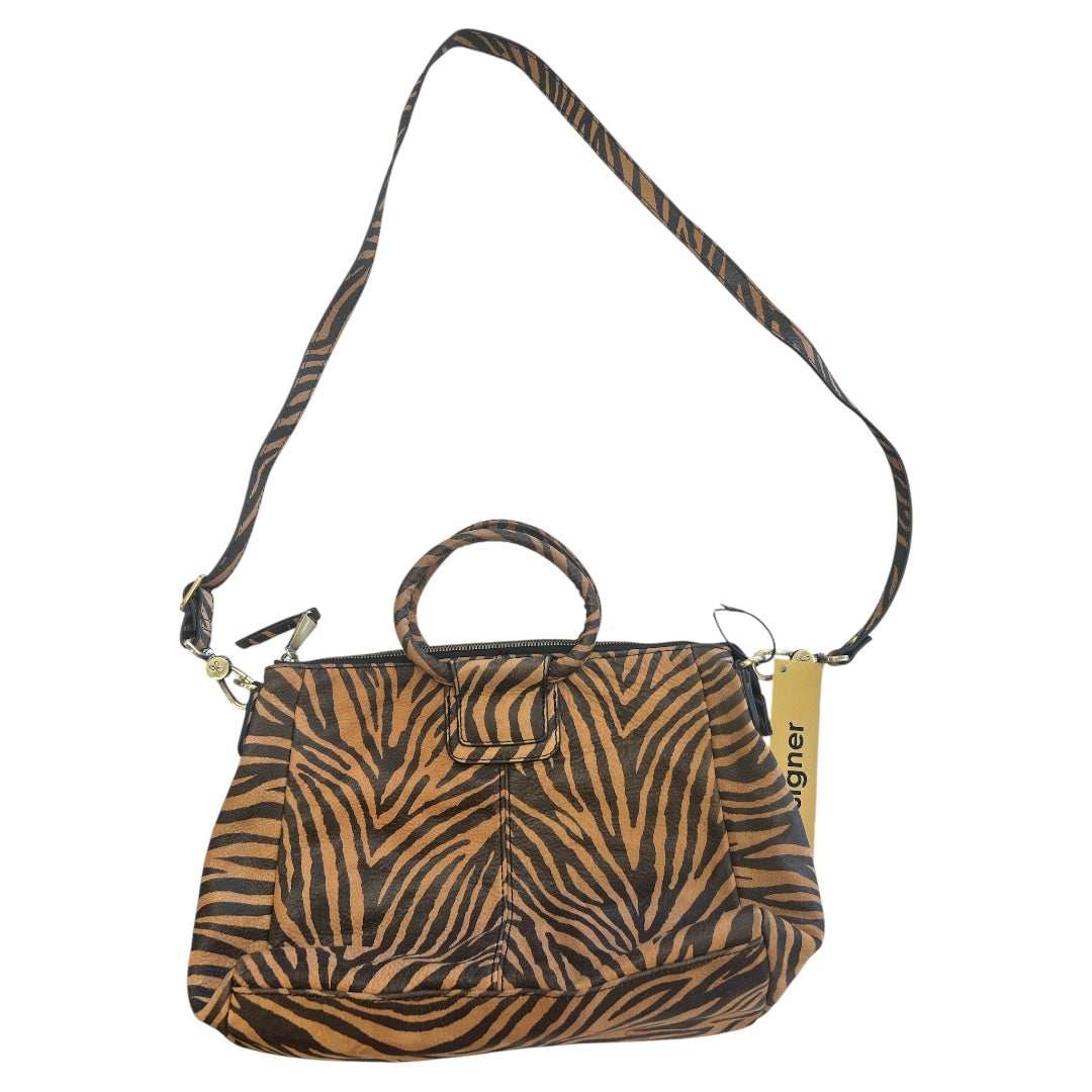 Crossbody Leather By Hobo Intl In Animal Print, Size:Medium