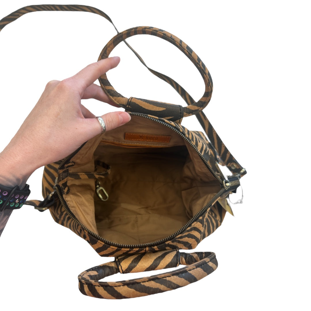 Crossbody Leather By Hobo Intl In Animal Print, Size:Medium